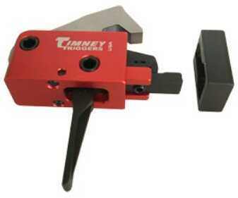 Timney Trigger SIG Sauer MPX Drop In Replacement Two-Stage Straight Shoe Aluminum Housing Red