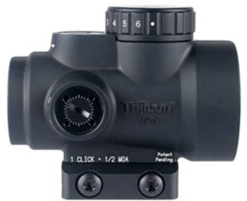 Trijicon MRO SD Red Dot 25mm Objective 2 MOA Dot Matte Finish Black Includes Low Mount MRO-C-2200301