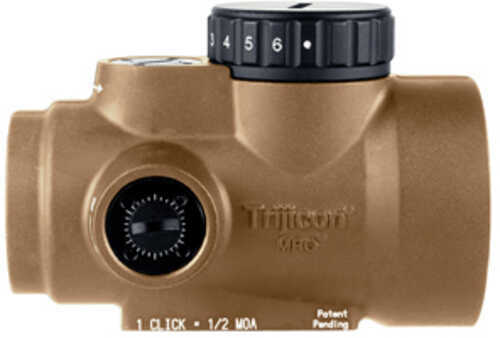 Trijicon MRO SD Green Dot 25mm Objective 2 MOA Dot Anodized Finish Coyote Brown No Mount Included MRO-C-2200346