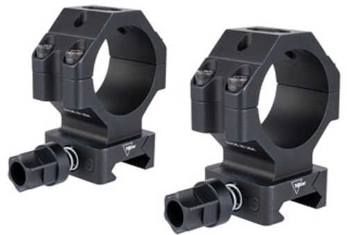 Trijicon Scope Rings 35mm High Q-LOC Fits Picatinny Anodized Finish Black