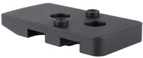 Trijicon Accessory Ring Plate Low Mount Q-Loc Fits Trijicon RMRcc Anodized Finish Black