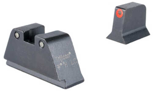 Trijicon Suppressor/optic Height Night Sights Orange Front With Black Rear & Green Lamps For Glock 17 19 22 23 24 26 27