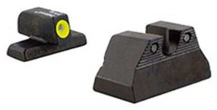 <span style="font-weight:bolder; ">Trijicon</span> H&K HD Night Sight Set USP Compact, Yellow HK108Y