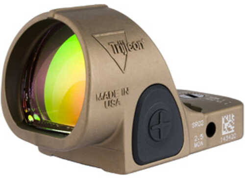 Trijicon SRO (Specialized Reflex Optic) 1 MOA Adjustable LED Anodized Finish Coyote Brown SRO1-C-2500021