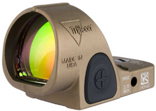 Trijicon SRO (Specialized Reflex Optic) 5 MOA Adjustable LED Anodized Finish Coyote Brown SRO3-C-2500022