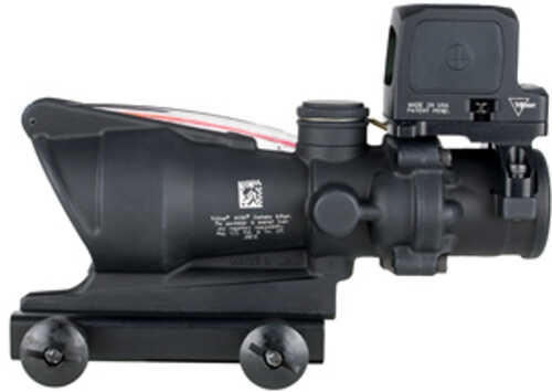 Trijicon ACOG/RCR 4X32mm Dual Illuminated Red Chevron .223 Reticle Thumbscrew Mount LED 3.25 MOA Red Dot RCR Matte Finis