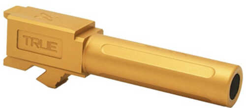 True Precision Barrel 9MM Gold Titanium Nitride Fits Glock 26