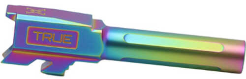 True Precision Barrel 9mm Rainbow Fits Glock 43/43x Ticn Tp-g43b-xs