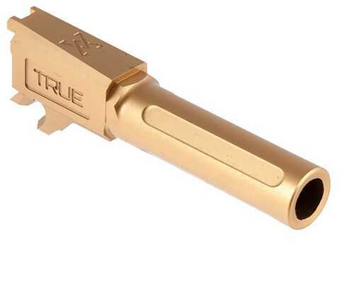 True Precision Barrel 9MM Gold Titanium Nitride Fits Sig P365