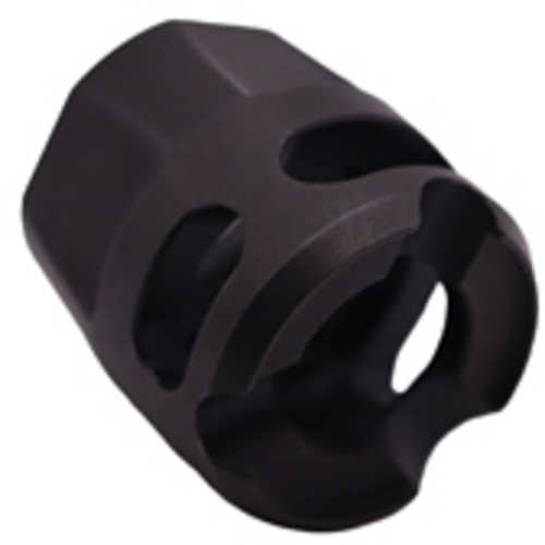 True Precision Y-Micro Comp Compensator 9mm Fits 1/2-28 Threads DLC Finish Black TP-YMICRO-BC