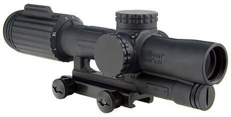 Trijicon VCOG 1-6X24mm Riflescope Red Horseshoe Dot, Crosshair .223, 55 Grain Ballistic Reticle With Thumb Screw Mount