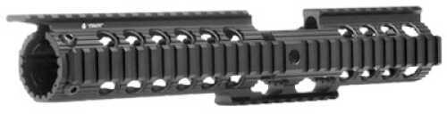 Troy Industries BattleRail Delta Rail Black No Gunsmithing Required, Two Built-In QD Mounts, Allows Use Of Existing SRAI-DLT-CXBT-00