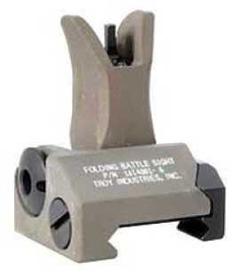 Click to see larger image. Troy BattleSight Folding Front Sight M4 style Picatinny Flat Dark Earth Finish SSIG-FBS-FMFT-00