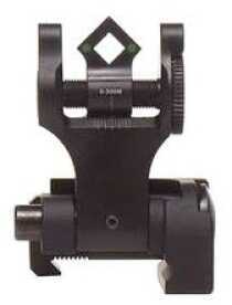 Troy BattleSight Rear Folding Sight Di-Optic Aperture Tritium Picatinny Black Finish SSIG-FBS-TTBT-00