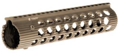 Troy BattleRail Alpha 9" Free Floating Low Profile No Sight Flat Dark Earth Finish STRX-AL1-90FT-01