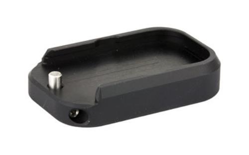 Taran Tactical Innovation Base Pad For Glock +0 9/40 Double Stack Black Finish GBP940-0S