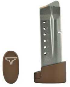 Taran Tactical Innovation Firepower Base Pad Fits M&P Shield 9mm & 40 S&W +1/+2 Coyote Bronze Finish MPSB940-06