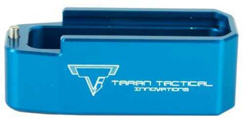 Taran Tactical Innovation PMAG Base Pad for AR15 +5 Blue Finish PMBP-02
