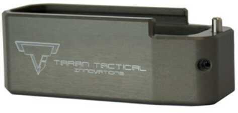 Taran Tactical Innovation PMAG Base Pad for AR15 +5 Titanium Gray PMBP-05