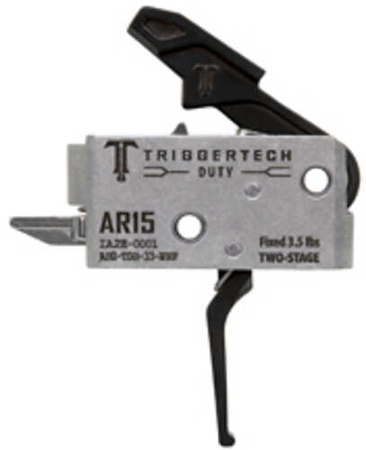 TriggerTech Ah0TDB33NNF Duty Flat Two-Stage 3.50 Lbs Draw Weight Fits AR-15