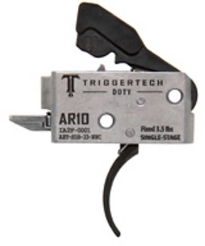 TriggerTech AHTSDB33NNC Duty Curved Single-Stage 3.50 Lbs Draw Weight Fits AR-10