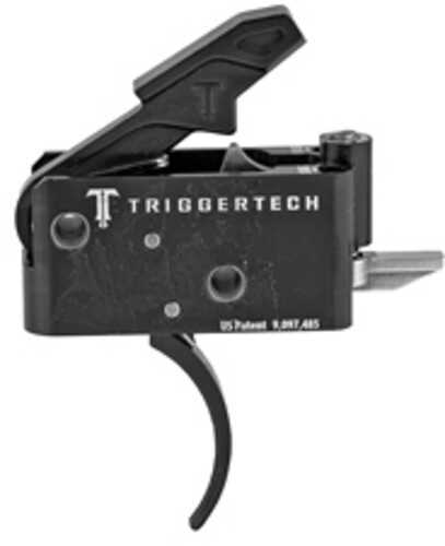 Trigger Tech Adaptable AR-15 Primary Drop In Replacement Curved Lever Two Stage Adjustable PVD Coated