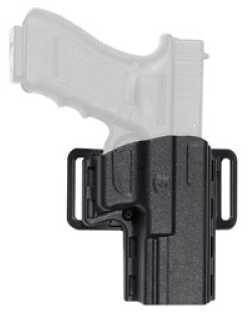 Uncle Mike's Reflex Holster Right Hand Black 4" 1911 Officer/Commander/Government Kydex 74111
