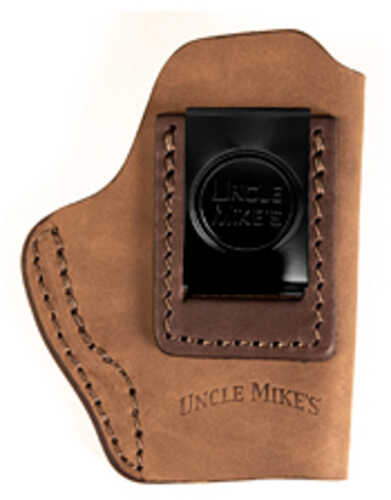 Uncle Mikes Inside Waistband Leather Holster Size 1 Fits Most Small Frame Autos (cz 2075/kahr Pm9/ruger 380