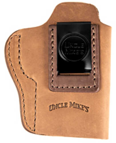Uncle Mikes Inside Waistband Leather Holster Size 4 Fits Most Large Frame Autos (cz 75/ Glock 17/19/22/27/2