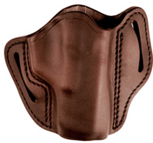 Uncle Mikes Outside Waistband Leather Holster Size 2 Fits Most Medium/large Frame Autos (1911 3" With Rail