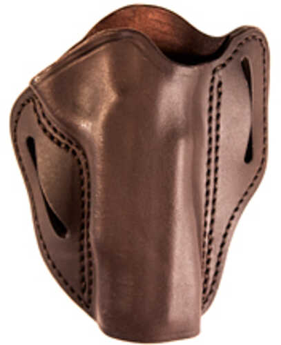 Uncle Mikes Outside Waistband Leather Holster Size 3 Fits Most 4"/5" 1911 And Browning Hi Power Right Hand
