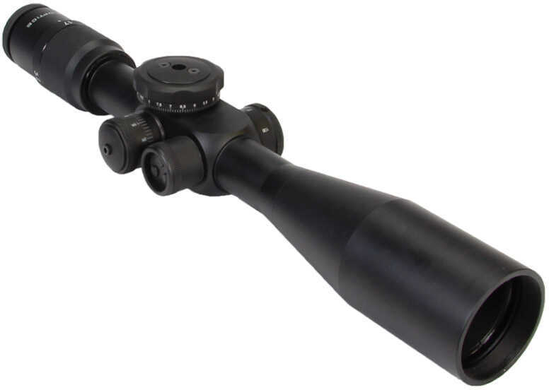 US Optics LR-17 Riflescope 3.2-17x44mm Mil Scale MPR Illuminated, FFP Reticle Black 30mm Tube Md: LR-17MPR