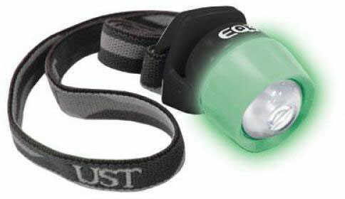 UST - Ultimate Survival Technologies EQ3 LED Headlamp Flashlight Black & GLO 20-1341-15