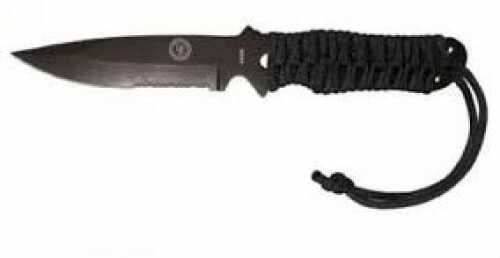 UST - Ultimate Survival Technologies Paracord Handle SaberCut Saw Knife Fixed Blade Black 20-51164-101-01