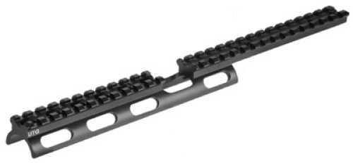 Leapers Inc. - UTG Tactical Scout Slim Mount System for Rug 10/22 Free Float Black Finish MNT-R22SS26