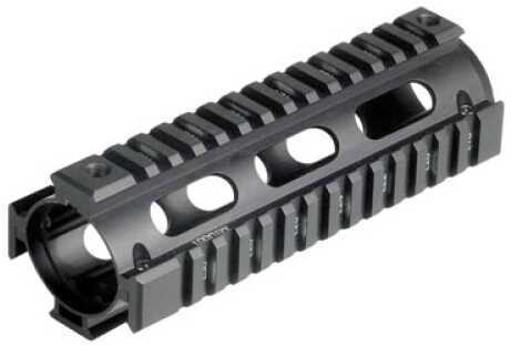 Leapers-UTG AR15 Carbine Length Drop-in Quad Rail, Black MD: MTU001