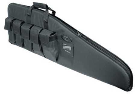 Leapers UTG DC Series Case Black 1680 Denier Tough Polyester Synthetic 38" x 12" with Magazine Pouches and Added PVC-DC38B-A