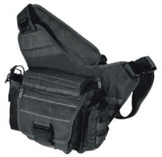 Leapers Inc. - UTG Tactical Messenger Bag 9.5" x 12.5" x 5.5" Black PVC-P218B