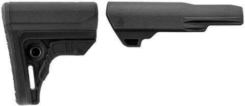 Leapers Inc. - UTG UTG PRO Mil-spec Stock Black Finish Fits AR-15 Compact Size Includes Cheek Rest Plus Removable Extend