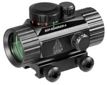 Leapers UTG SWATFORCE Dot Sight Red Picatinny Black New Gen 4" Red/Green w/ Integral Mou SCP-RD40RGW-A