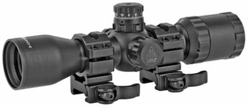 Leapers Inc. - UTG BugBuster Rifle Scope 3-12X32 Mil Dot Reticle Black 1" Main Tube Medium Profile QD Lever Lock Rings S