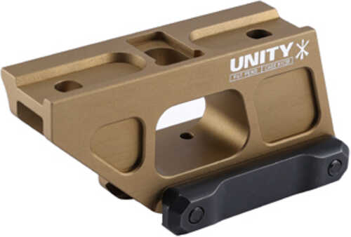 Unity Tactical FAST Micro Red Dot Mount 2.26" Optical Height Compatible with CompM4/CompM4s Footprint Anodized Finish Fl