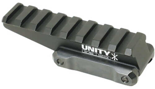 Unity Tactical Fast Red Dot Riser Elevates Lower 1/3 Mount To 2.26" Optical Height Direct To Picitinny Anodized Finish B