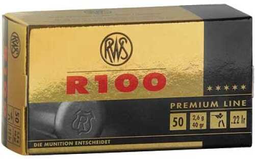 22 Long Rifle 50 Rounds Ammunition RWS 40 Grain Lead