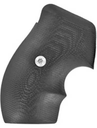 VZ Grips 320 Revolver Black Color G10 Fits S&W J-Frame Round Butt