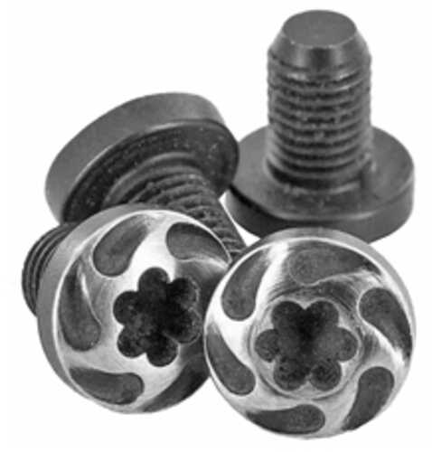 Vz Grips Turbo Screws Blackwash Finish And Silver Color Fits 1911 Turbo-bw