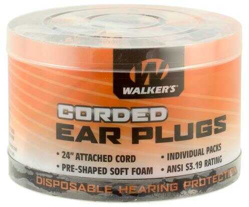WalkerS Foam Ear CRDED Plugs 50Pk GWP-CORDPLGBKT-img-0