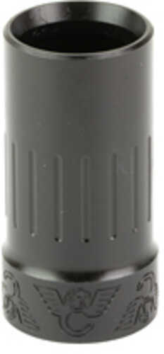Wilson Combat Rapid Thread Blast Diverter Melonite Finish Black 24MMx1.5MM Internal Thread Pitch SP-RTMBBD
