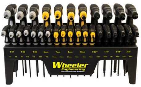 Click to see larger image. Wheeler P-Handle Tool 30pc Driver Set SAE/Metric/Torx Black/Yellow/Grey Finishes 1081957
