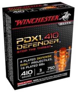 410 Gauge 10 Rounds Ammunition Winchester 3" 16 Pellets Lead #BB